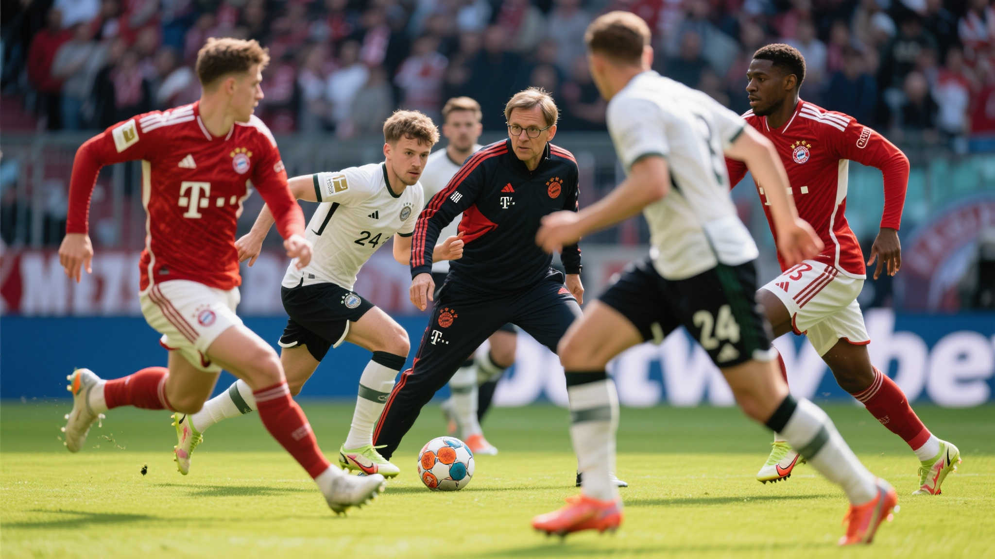 朗尼克强调，高位逼抢的核心在于团队协作和无球跑动，